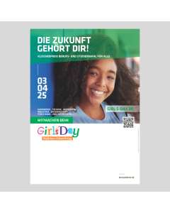Girls'Day-Plakat 2025 | A3 beschreibbar
