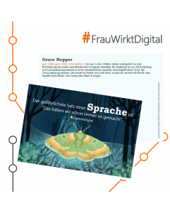 #FWD Postkarte Grace Hopper