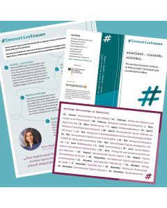 Plattform #InnovativeFrauen - Flyer