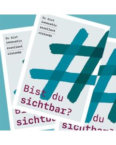 Plattform #InnovativeFrauen - Postkarte