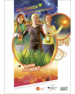 Heldinnen der Naturwissenschaft Plakat  |  DIN A 1