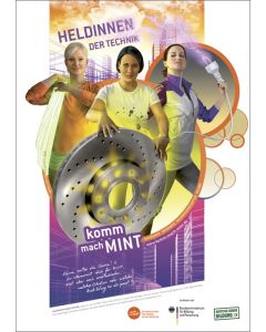 Heldinnen der Technik Plakat  |  DIN A 1