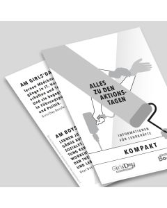 SW-Version: Girls'Day/Boys'Day kompakt - Infos für Lehrkräfte