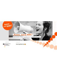 Komm, mach MINT. |  Infoflyer für MultiplikatorInnen 