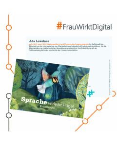 #FWD Postkarte Ada Lovelace